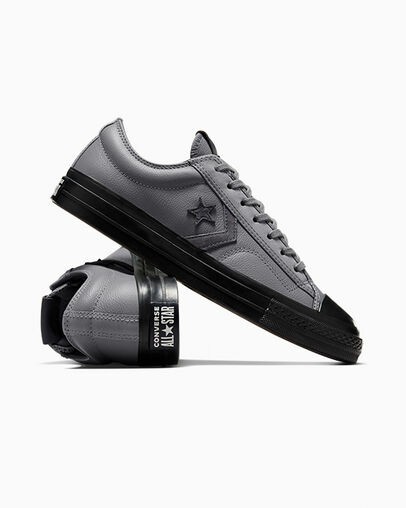 Converse Star Player 76 Luxe Men Tennis Shoes Grey / Black USA | C-01423769