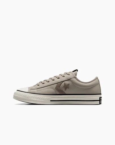 Converse Star Player 76 Luxe Women Tennis Shoes Grey Brown USA | C-91384209