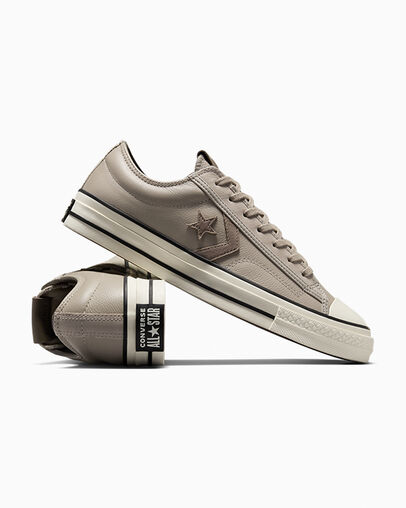 Converse Star Player 76 Luxe Women Tennis Shoes Grey Brown USA | C-91384209