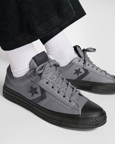 Converse Star Player 76 Luxe Women Tennis Shoes Grey / Black USA | C-78136529