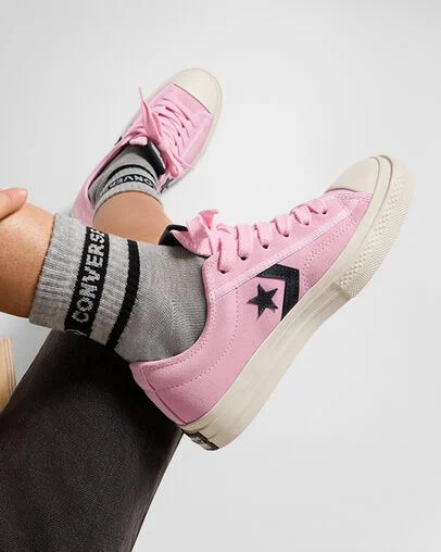 Converse Star Player 76 Women Sneakers Pink / Grey USA | C-10836479