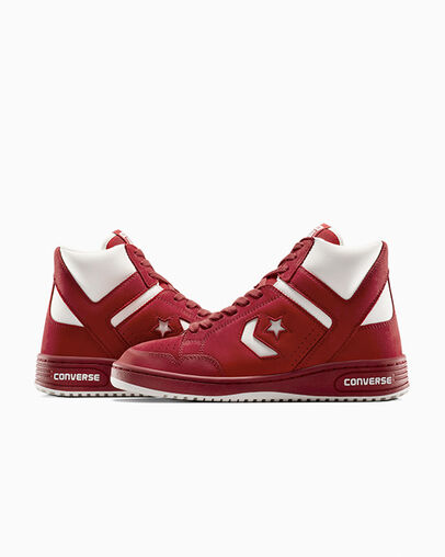 Converse Weapon Luxe Men Basketball Shoes Red USA | C-06743519