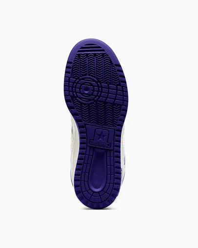 Converse Weapon Men Basketball Shoes Purple / White USA | C-26049789